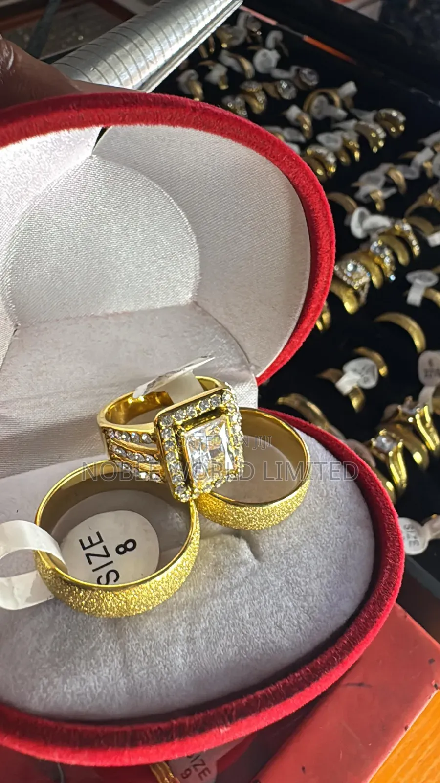 Premium Gold Wedding Rings Og 78g
