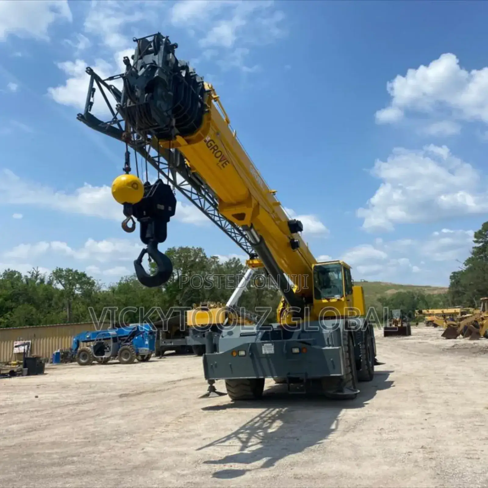 Crane 120ton for Hiring at Port Harcourt