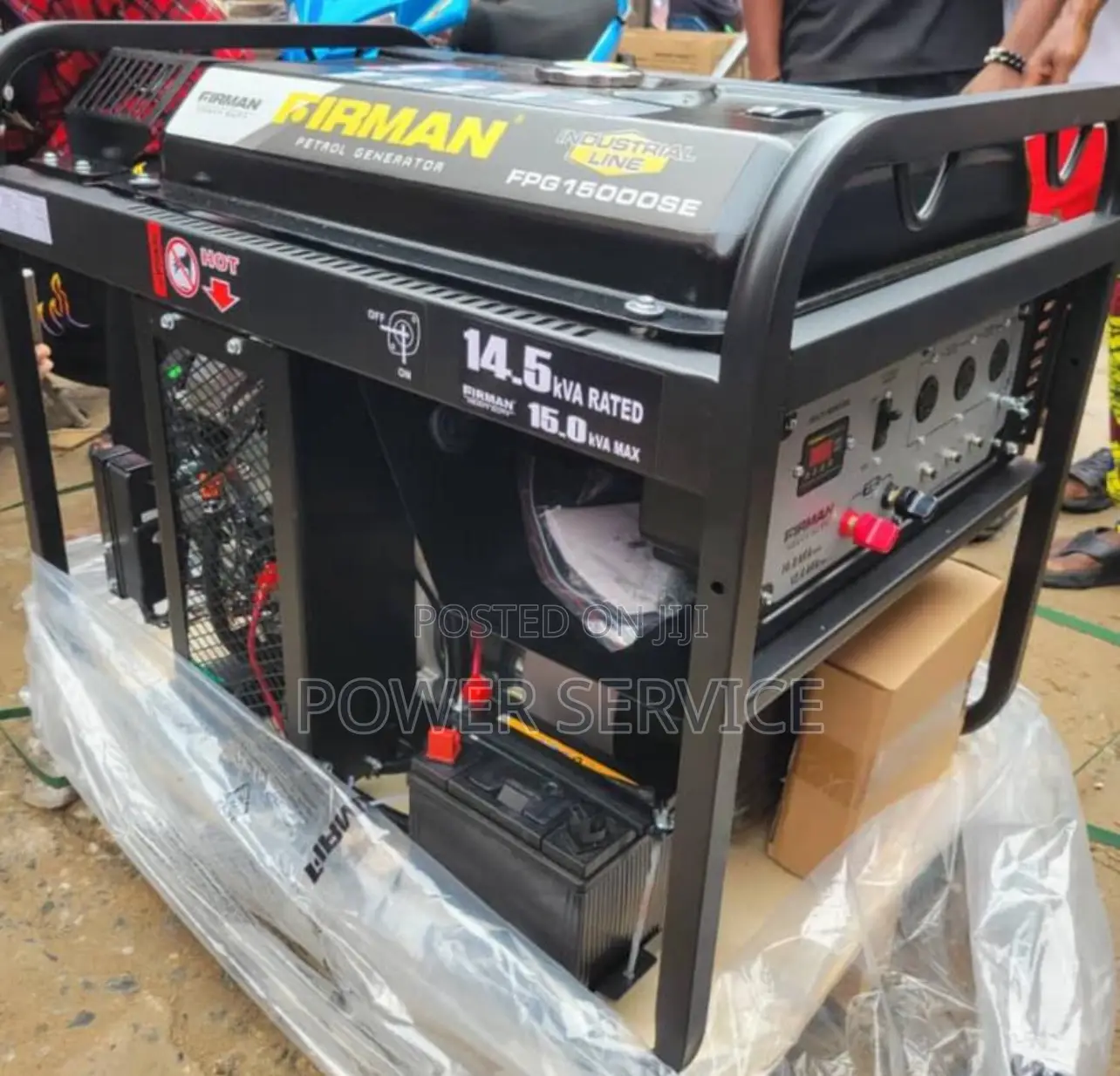 Firman Fpg15000se, a Heavy-Duty Single-Phase Petrol Generator.