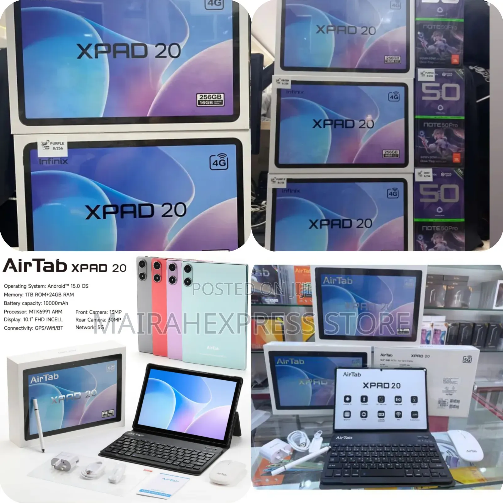 New AirTab S10 Ultra 1 TB Silver