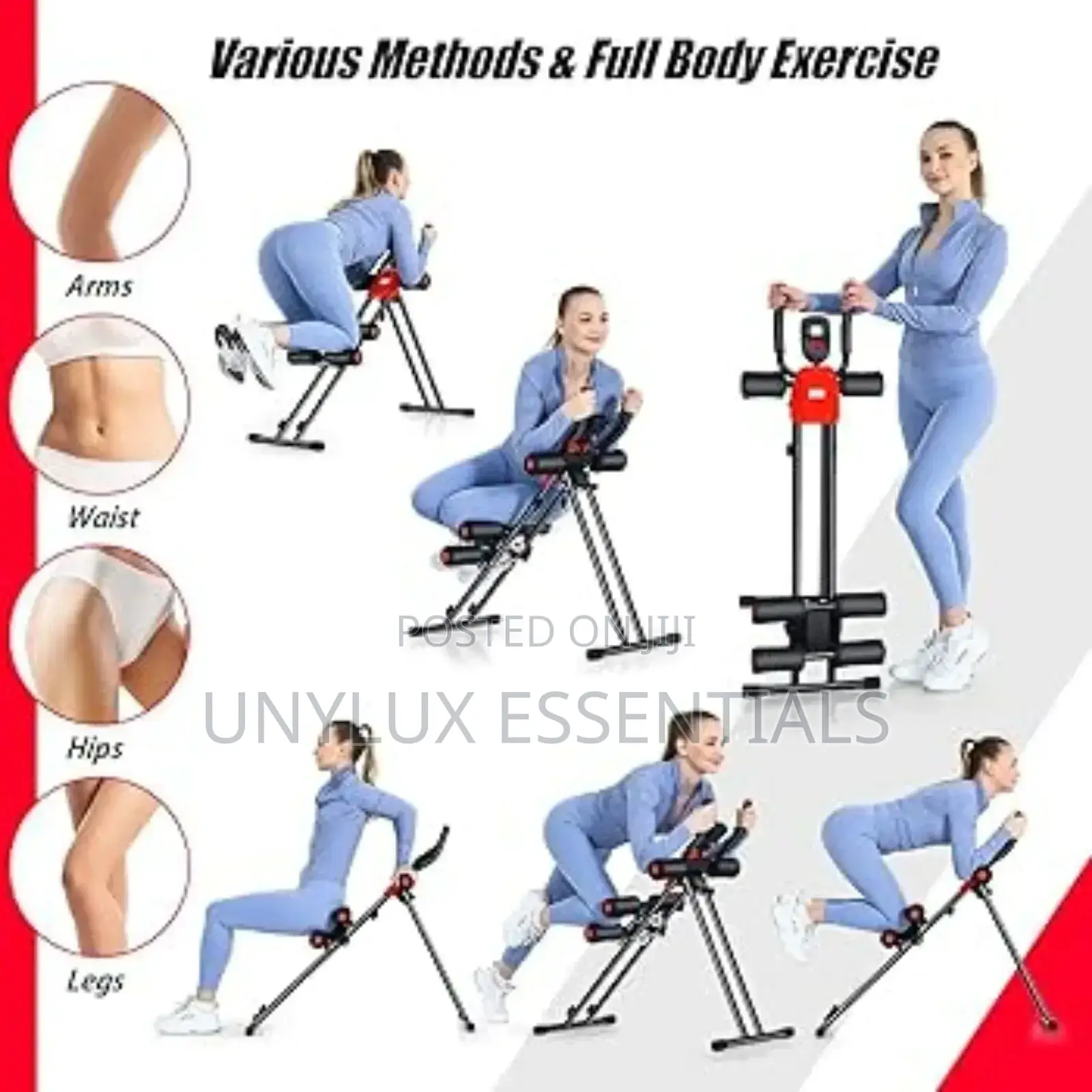 Adjustable Abdomen Exercise Machine.