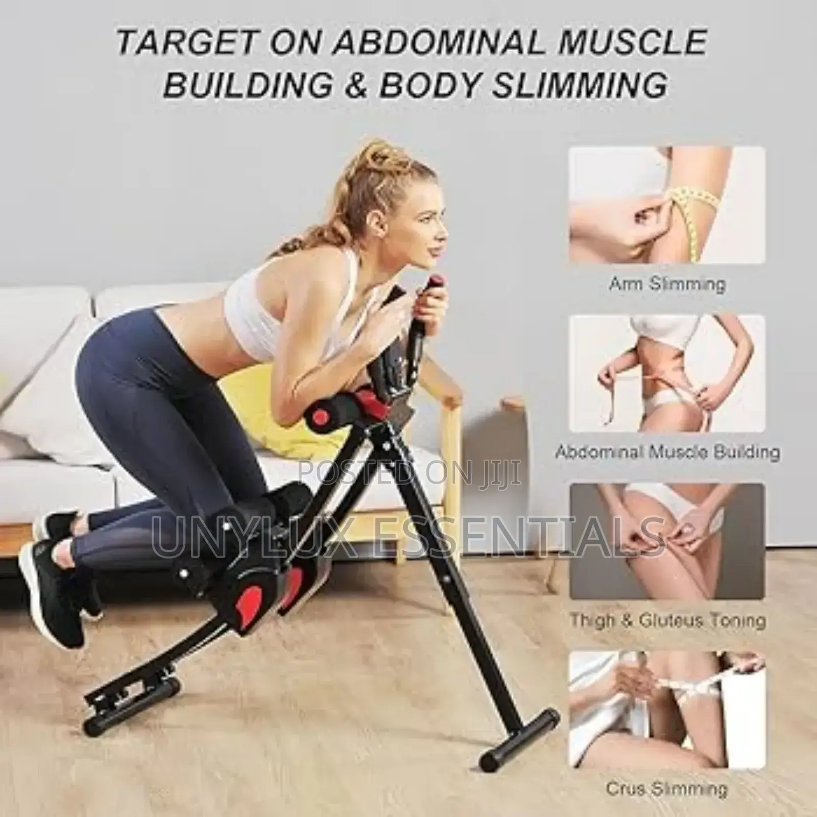 Adjustable Abdomen Exercise Machine.