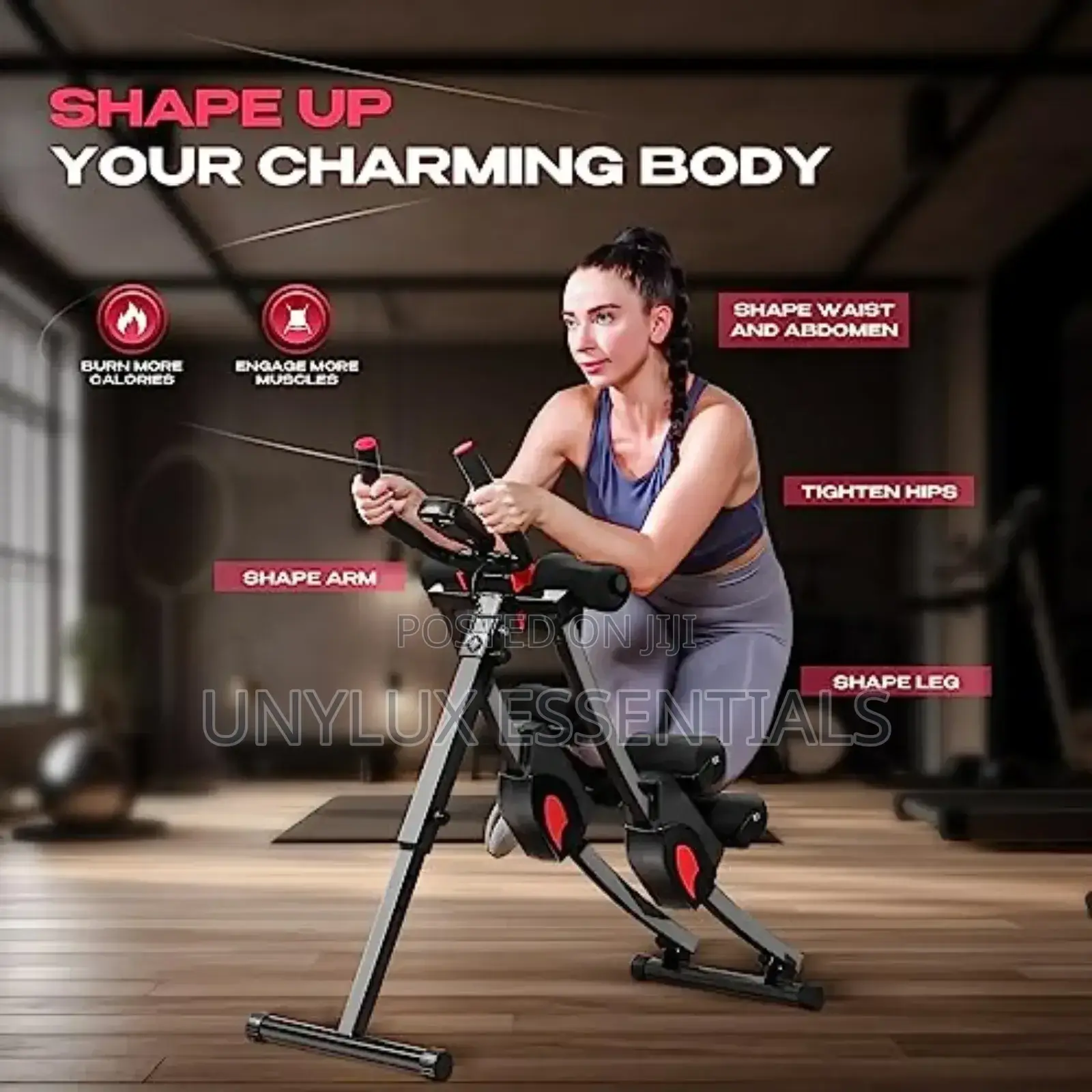 Adjustable Abdomen Exercise Machine.