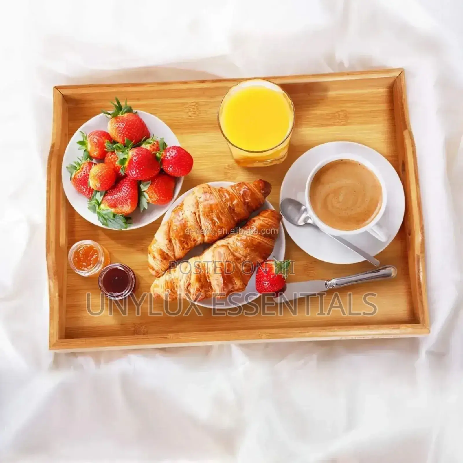 3in1 Wooden Tray Set