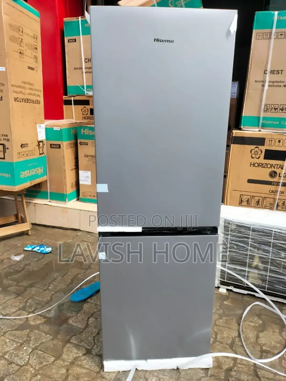 Hisense 200 Liters Refrigerator Gray