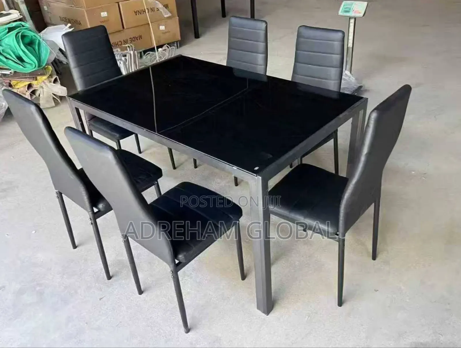 1 Dinning Table 140x70m With
6 Chairs