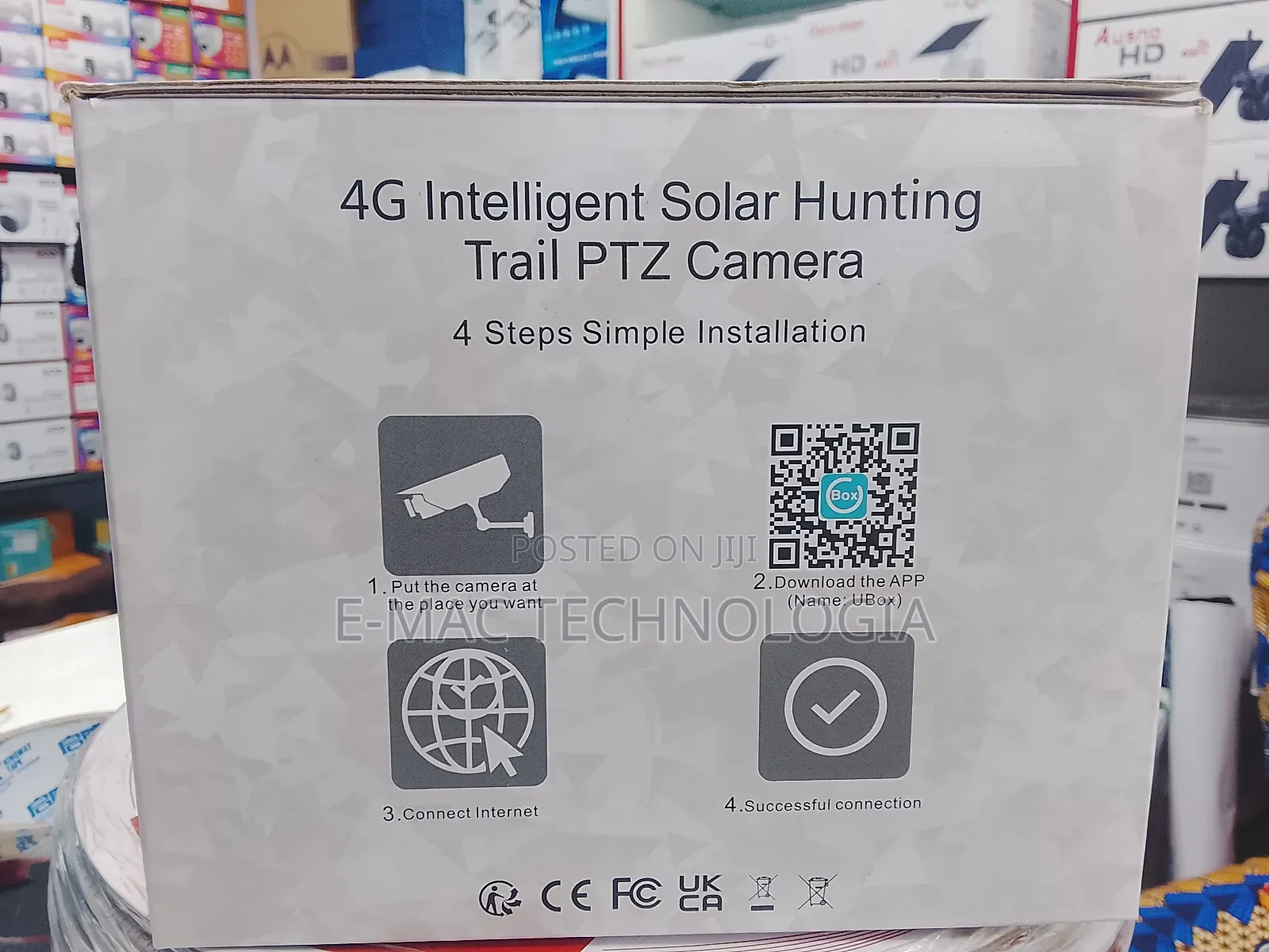 Goli Vision 4g Intelligent Solar Hunt Trail PTX Camera