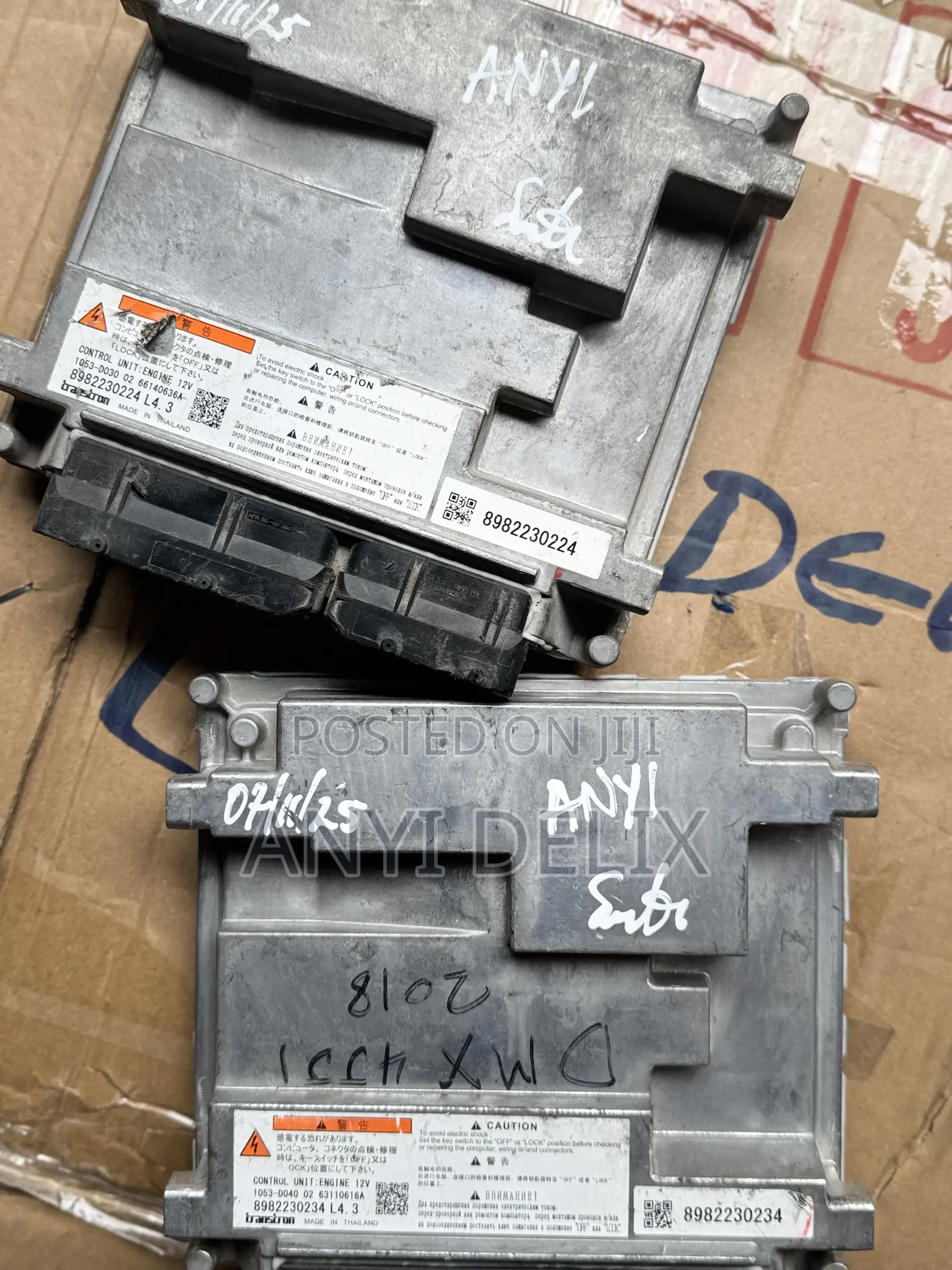 Ecu Brain Box Isuzu Dmax 3.0l Diesel Engine 