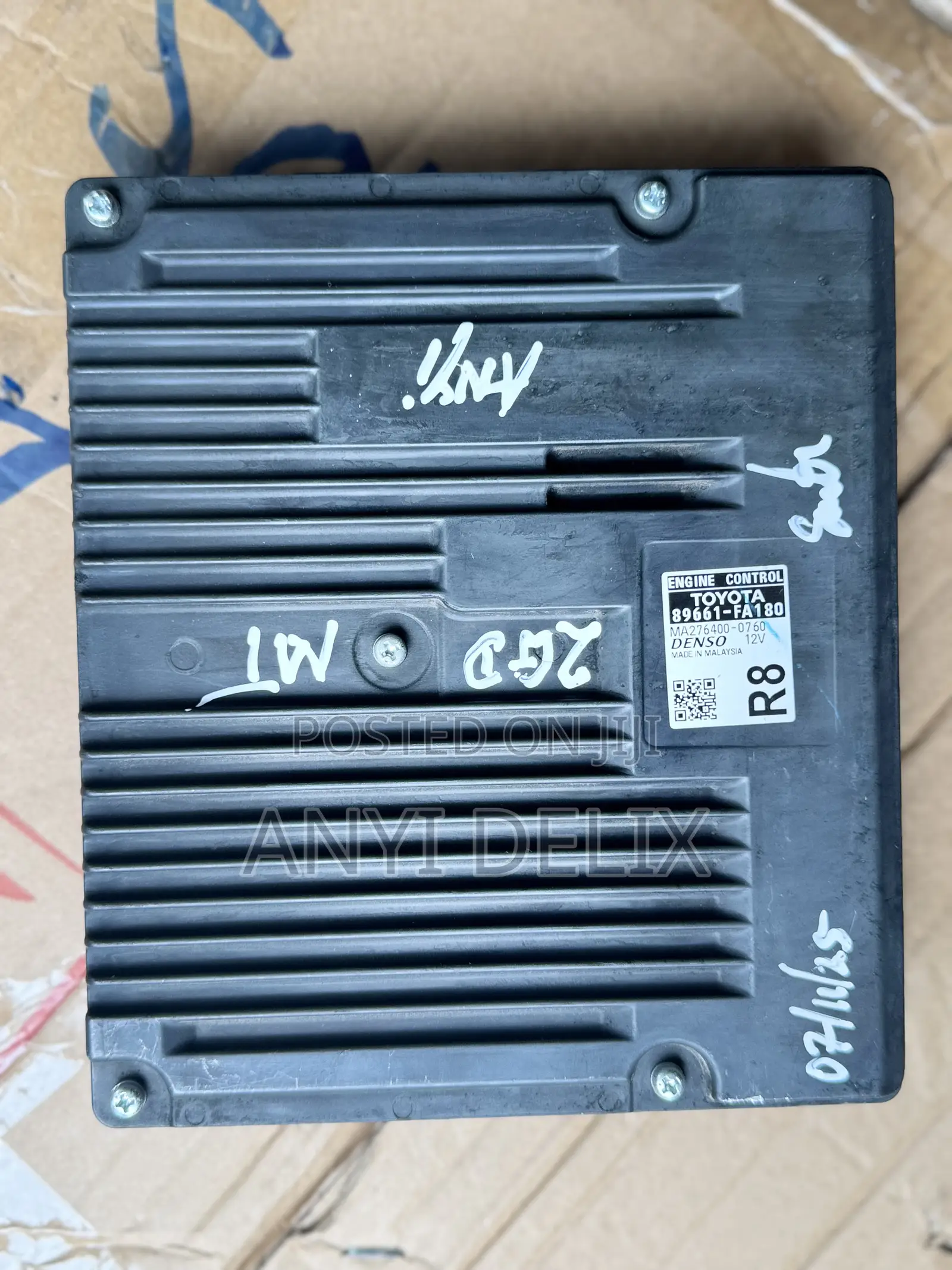 2020/2021 Toyota Hilux Ecu Brain Box Diesel Mt 2gdftv 89661-Fa180
