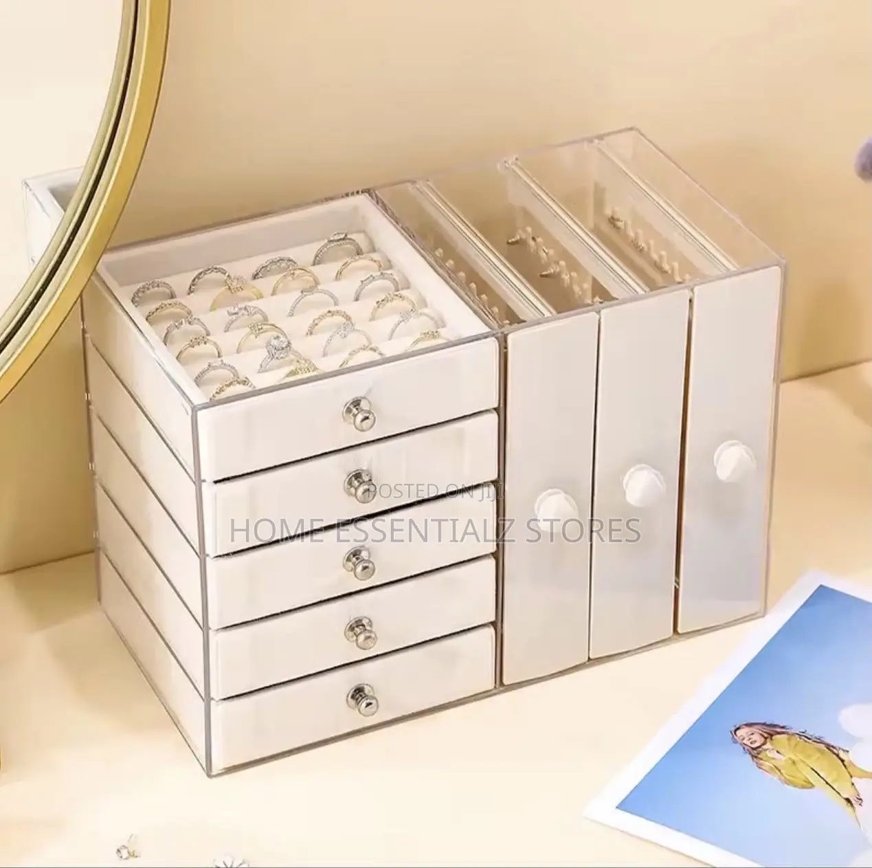 Wedding Engagement Jewelry Box