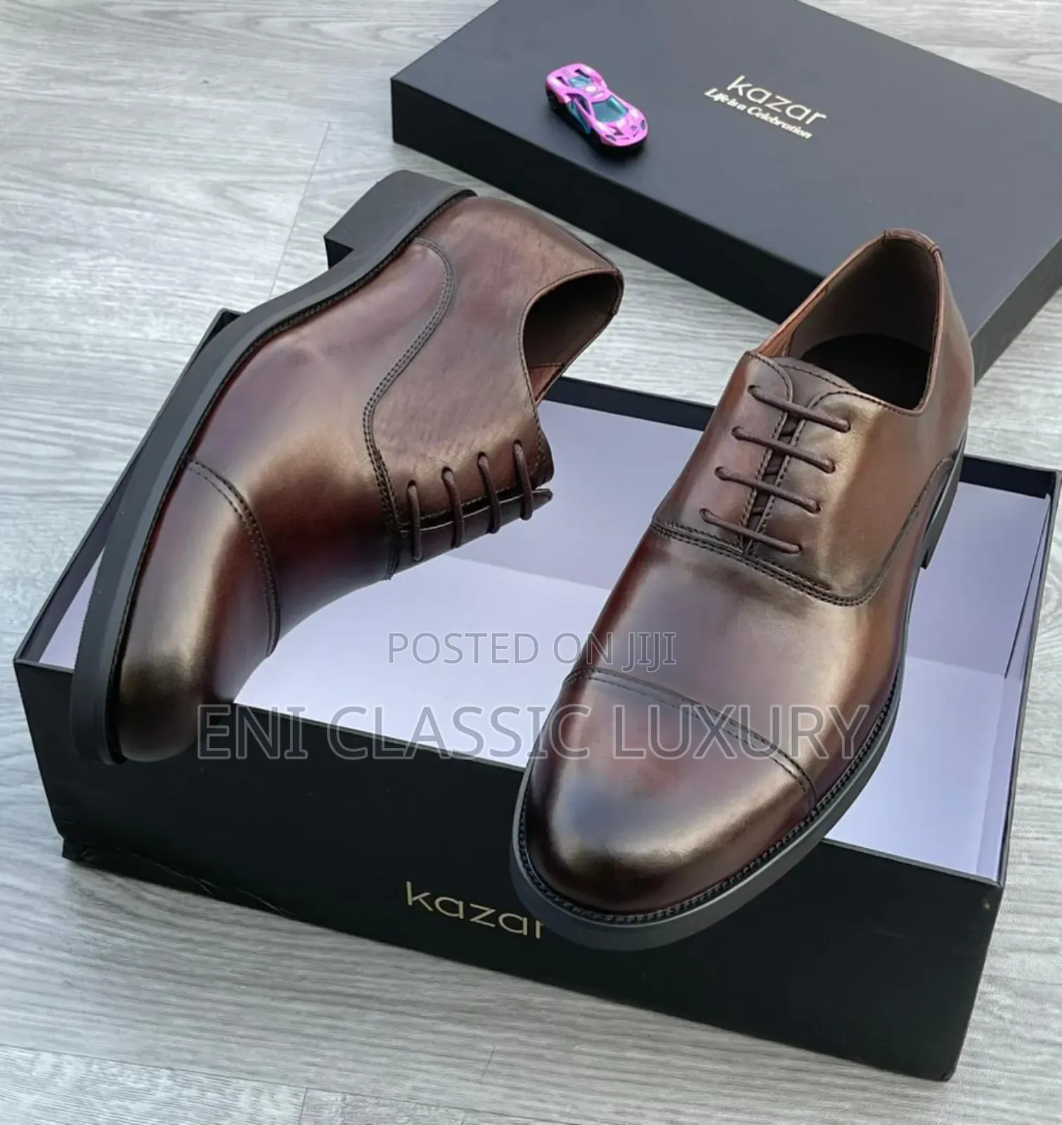High Quality Luxury Men's Shoes Louis Vuitton Well Banded Package