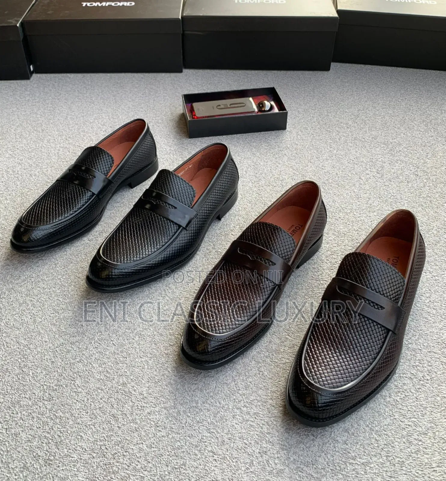 High Quality Luxury Men's Shoes Louis Vuitton Well Banded Package