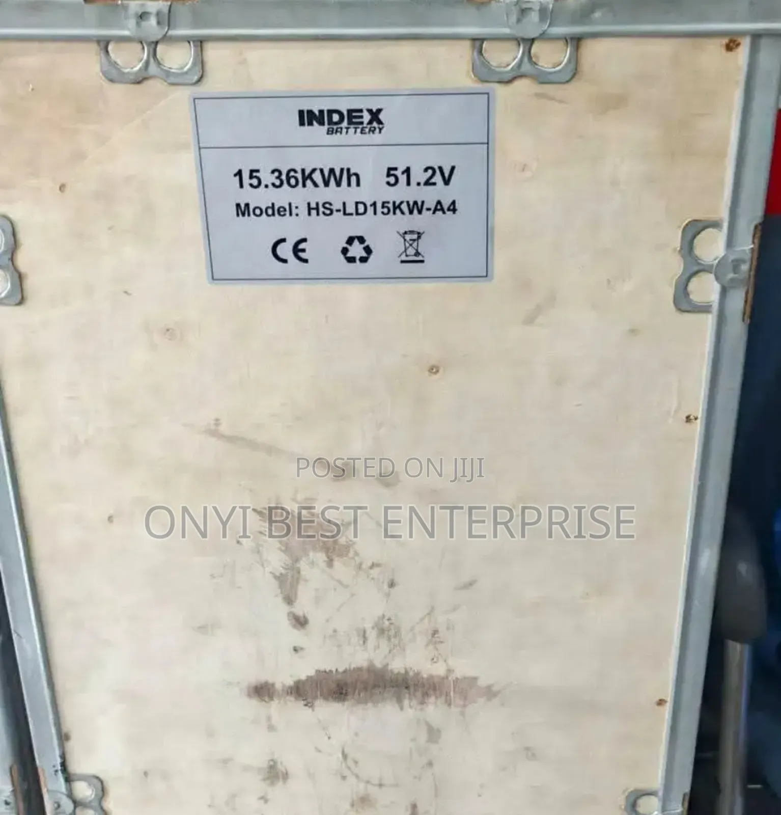 Index Lithium Ion Battery 15.36kwh Available