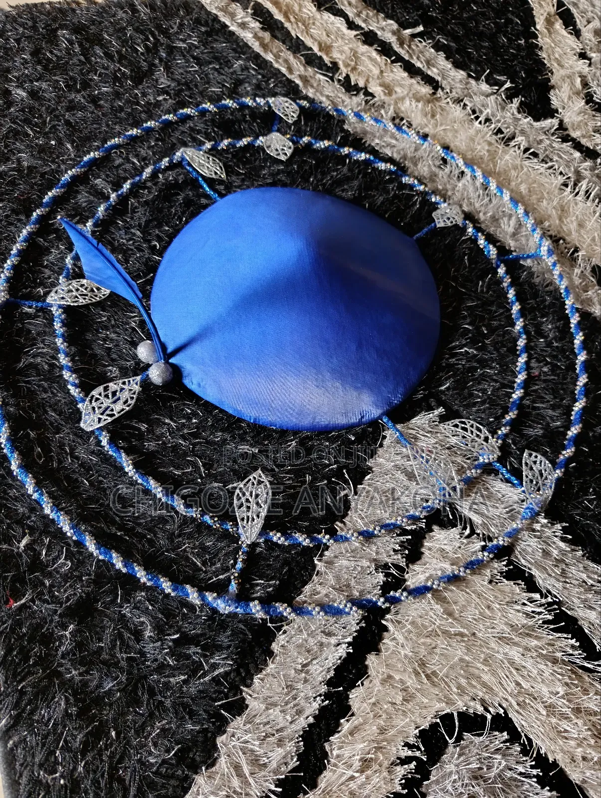 Female Head Wears Facinator