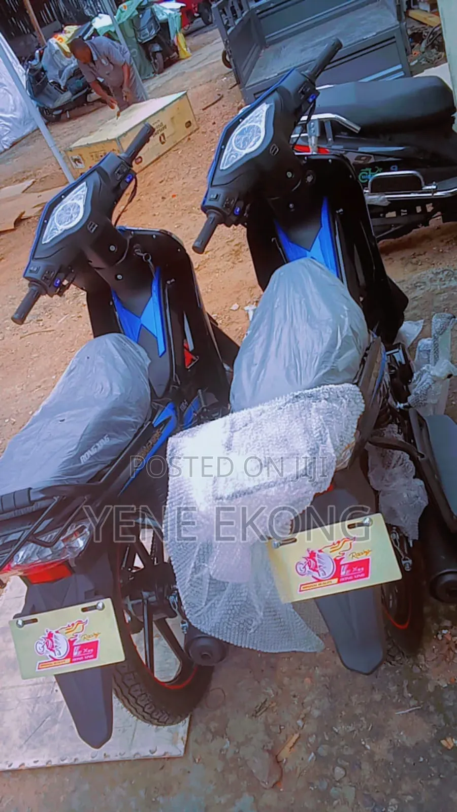 New Motorcycle 2025 Blue