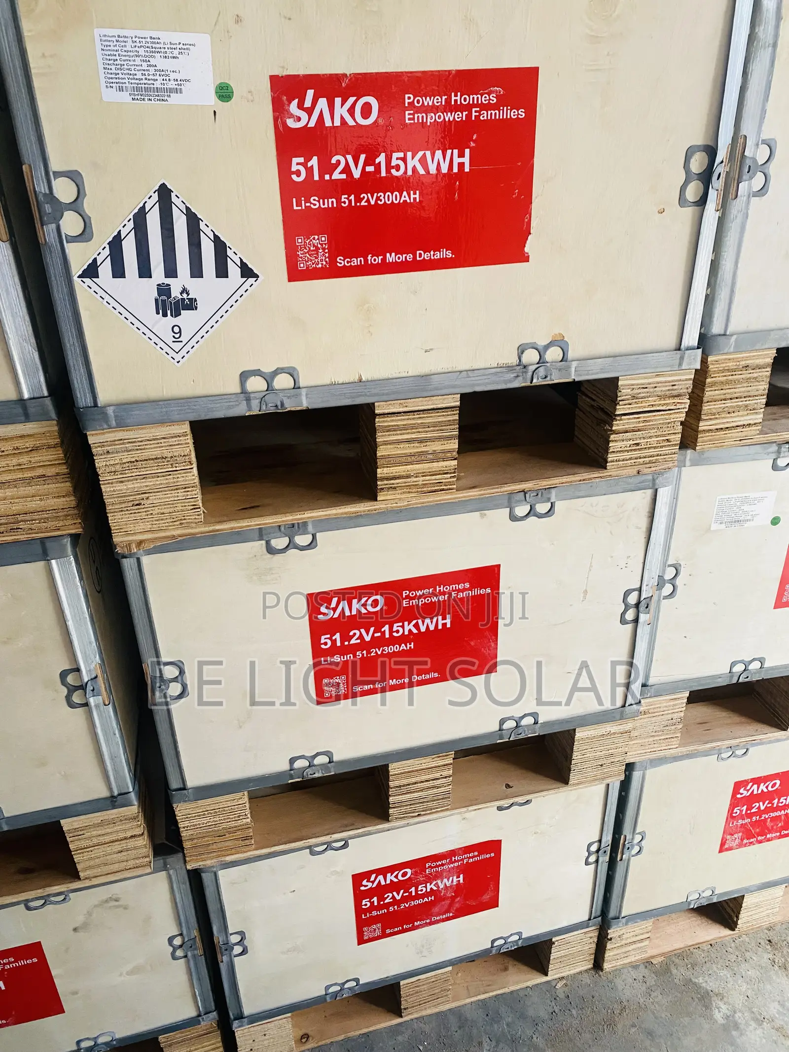 15kwh 51.2v Sako Lithium Ion Battery