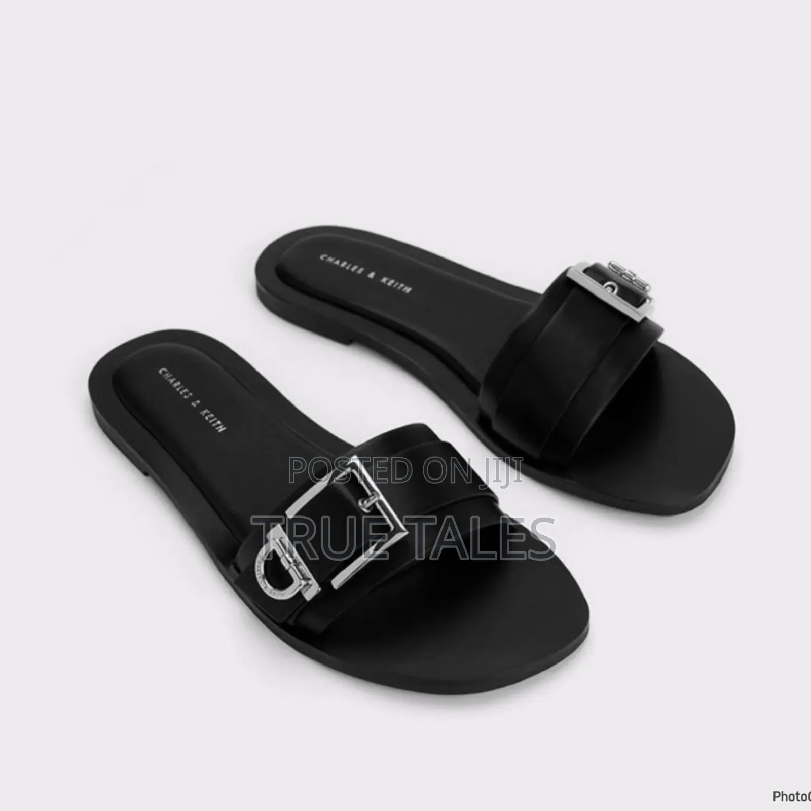 Women's Flat Slippers With Buckle Design. Sizes 37-42. #Uce