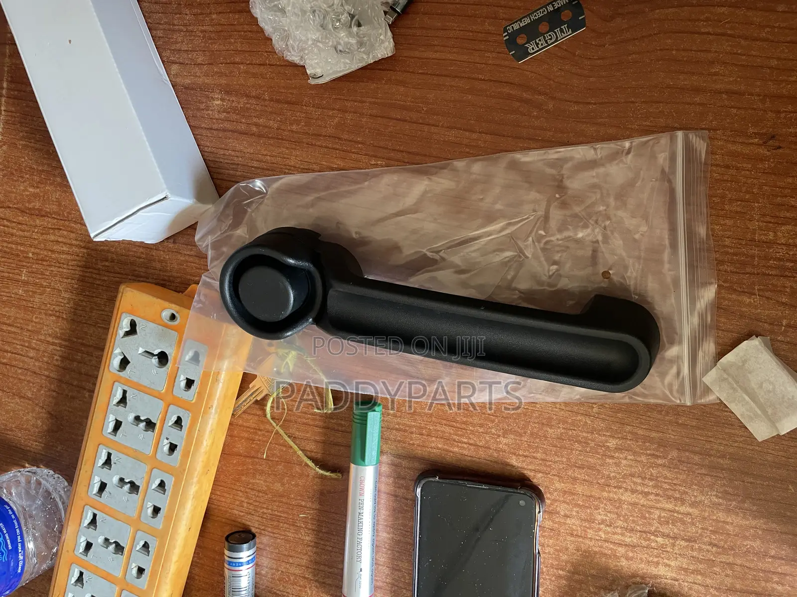 Black Exterior Door Handle Replacement For 2007-17 Jeep Wrangler Jk