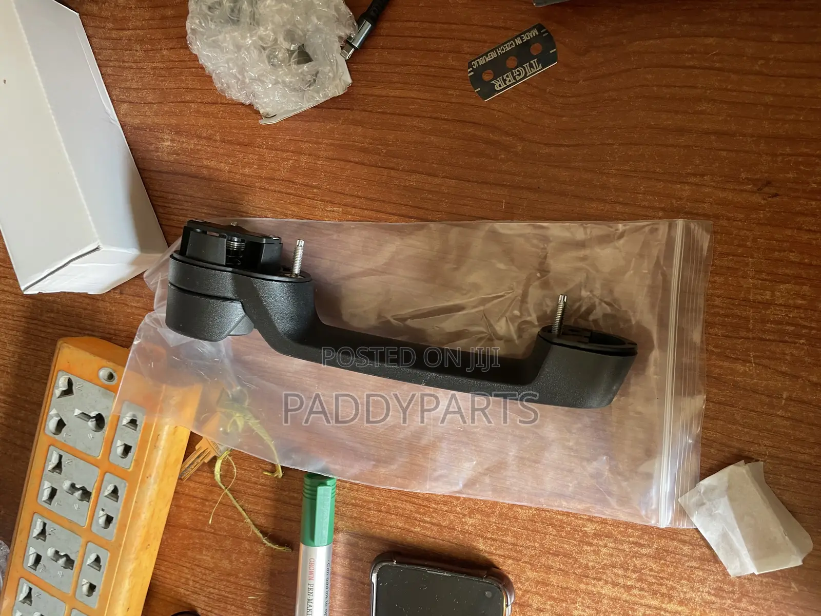 Black Exterior Door Handle Replacement For 2007-17 Jeep Wrangler Jk