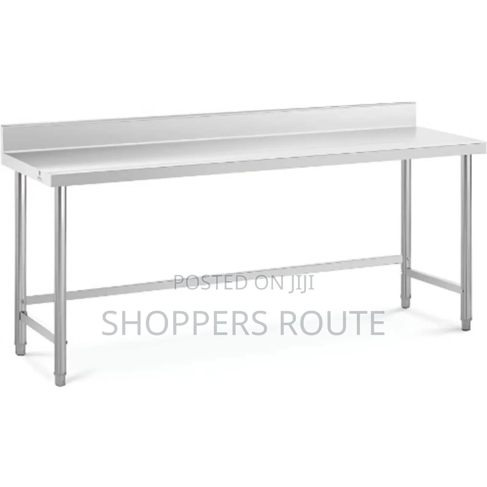 5ft Stainless Steel Work Table With Back