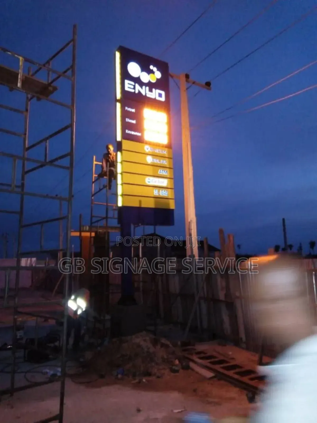 Petrol Station Signage, Branding and Installation