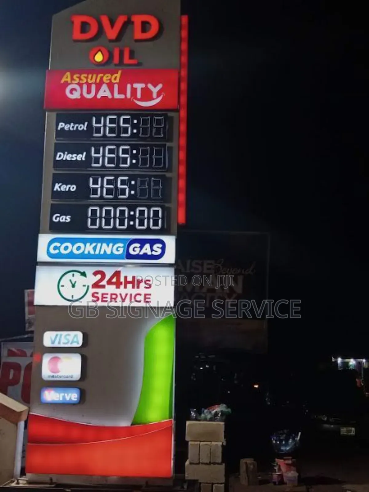 Complete Filling Station Branding and Installation