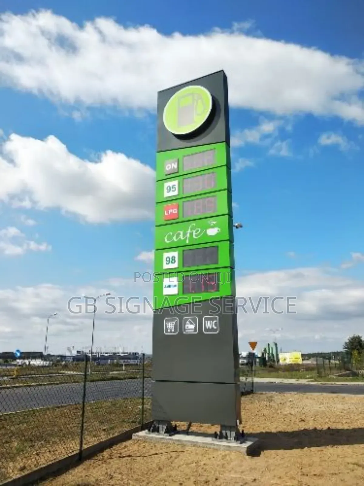 Complete Filling Station Branding and Installation