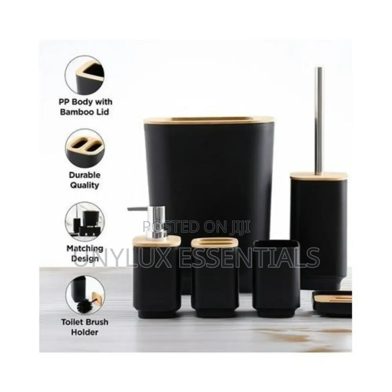 Luxury 6 PCS Bathroom Set