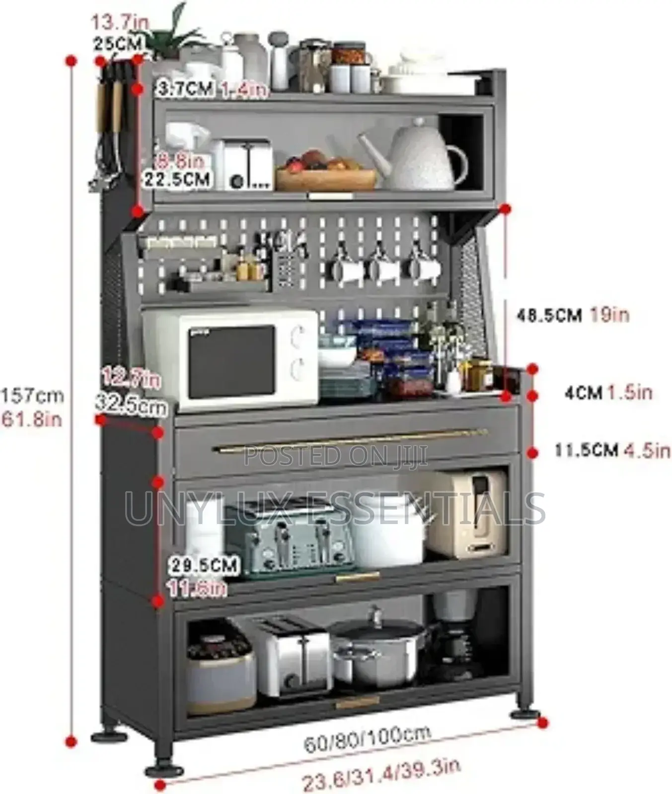 Multifuctional Kitchen Storage Cabinet