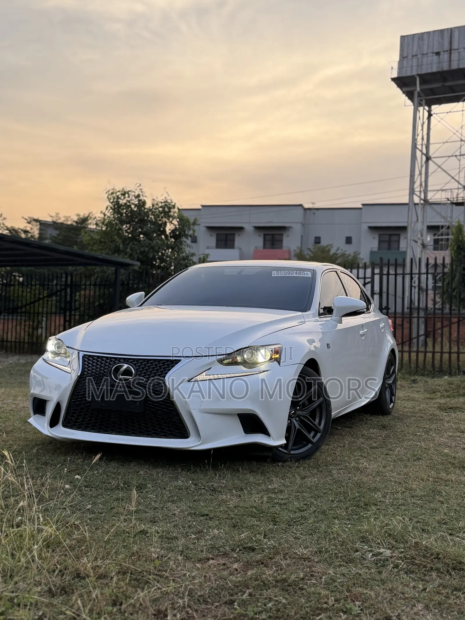 Lexus IS 2015 White