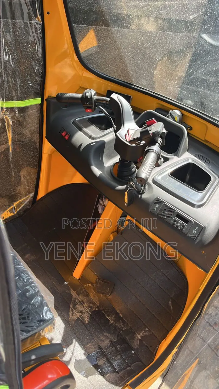 New Tricycle 2025 Yellow