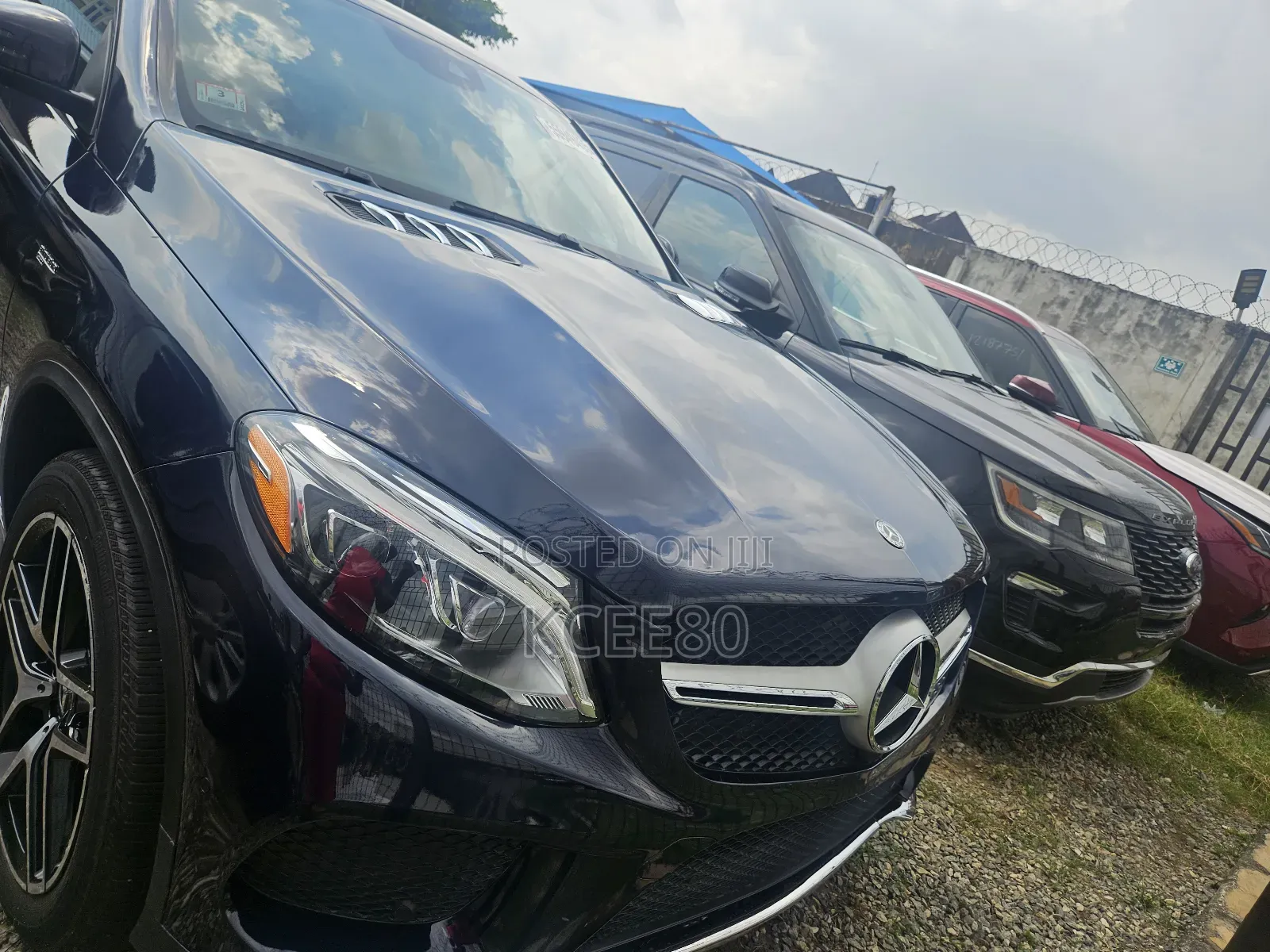 Mercedes-Benz GLE-Class AMG GLE 43 4MATIC 2018 Blue