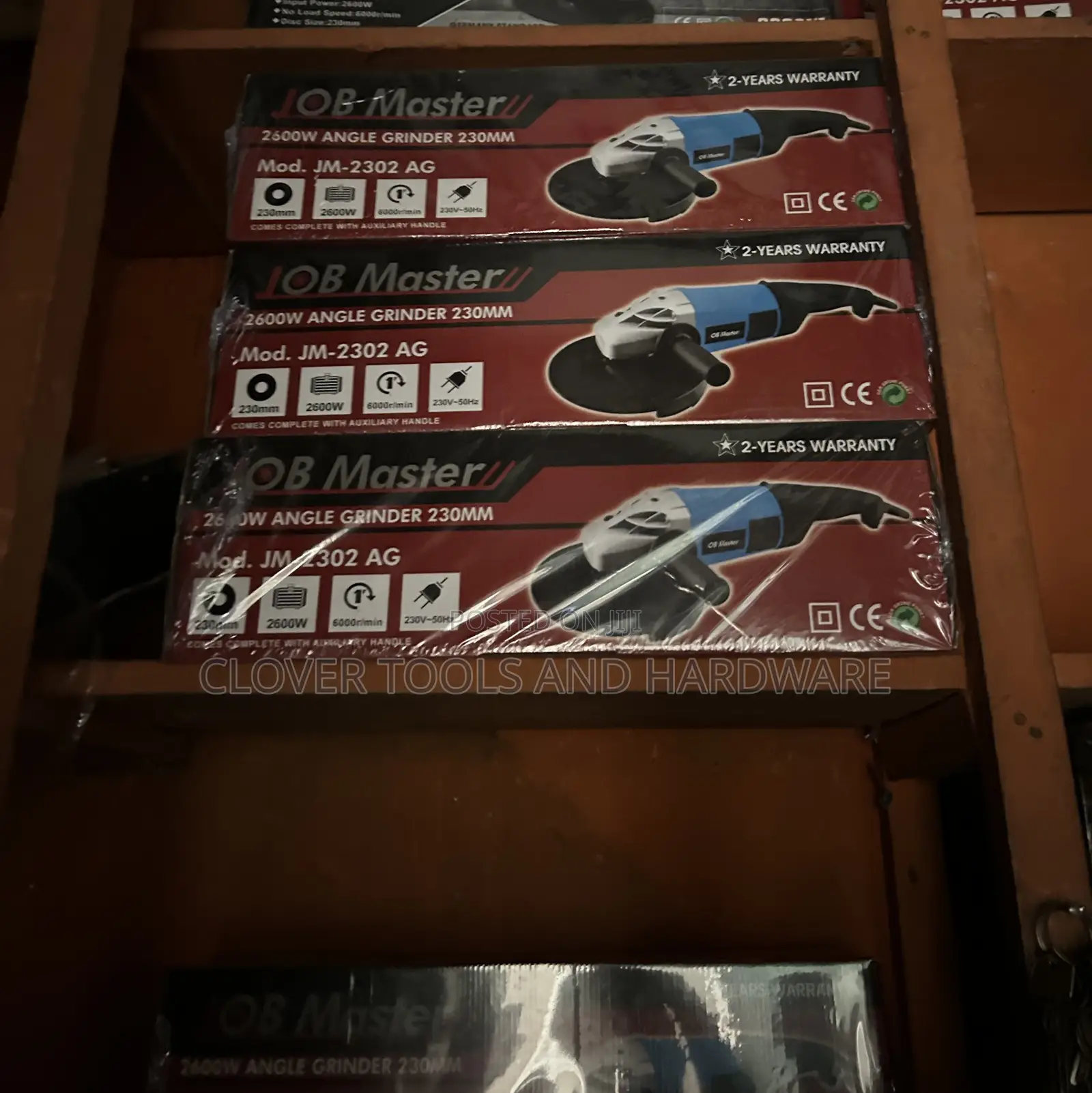 Job Master 2600w Angle Grinder 230mm