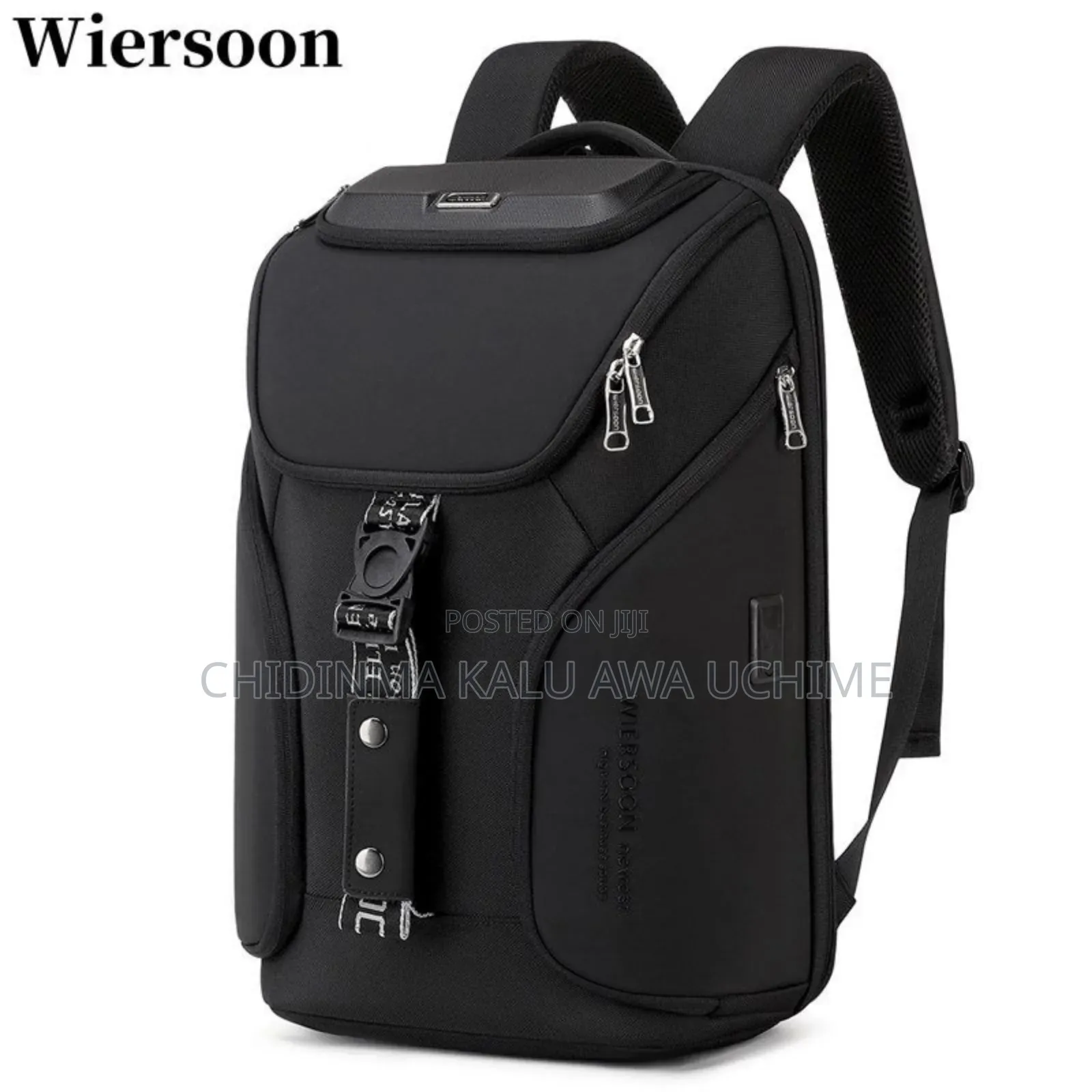 Wiersaam 17 Inches Anti Theft Business Travel Water Proof Back Pack