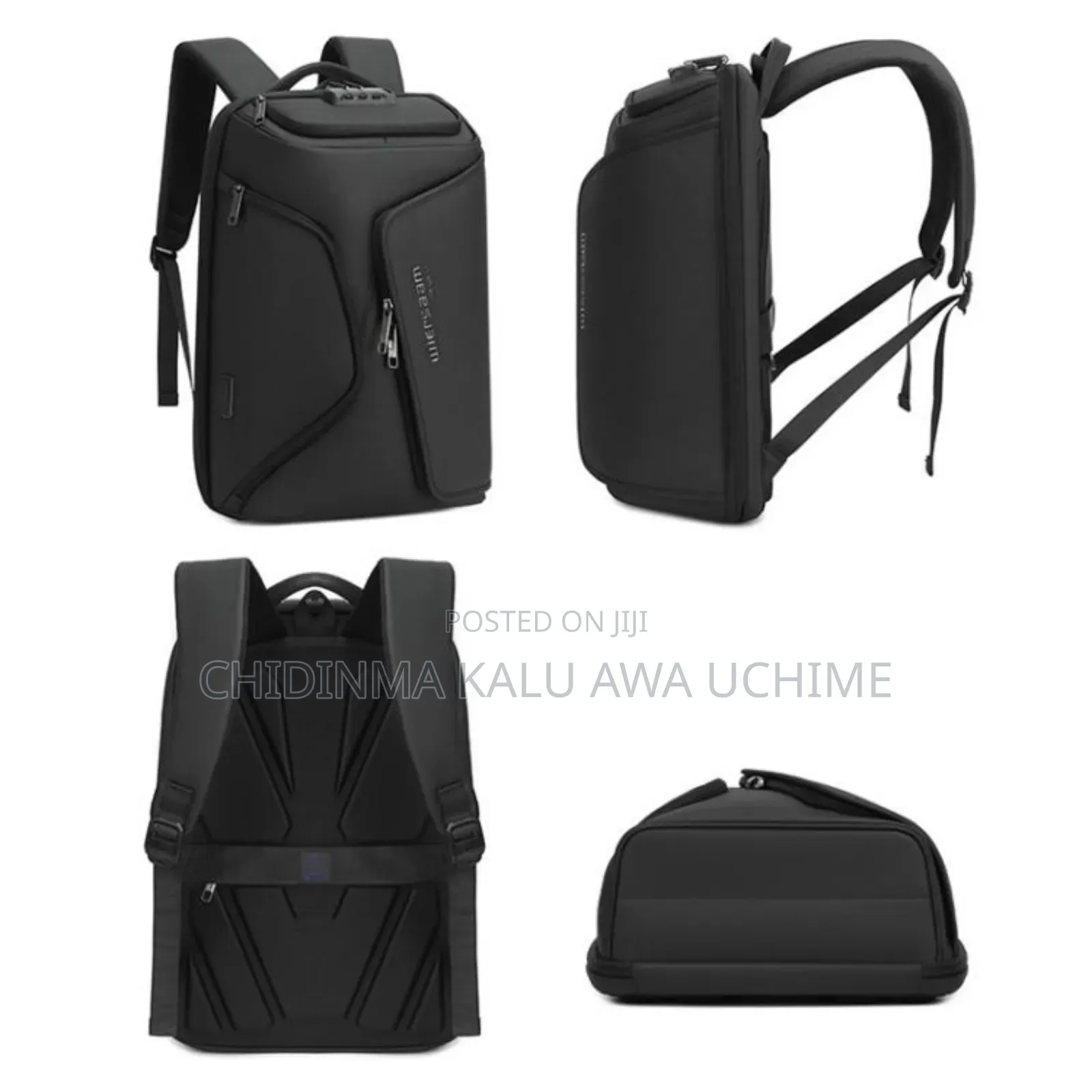 Wiersaam 17 Inches Anti Theft Business Travel Water Proof Back Pack