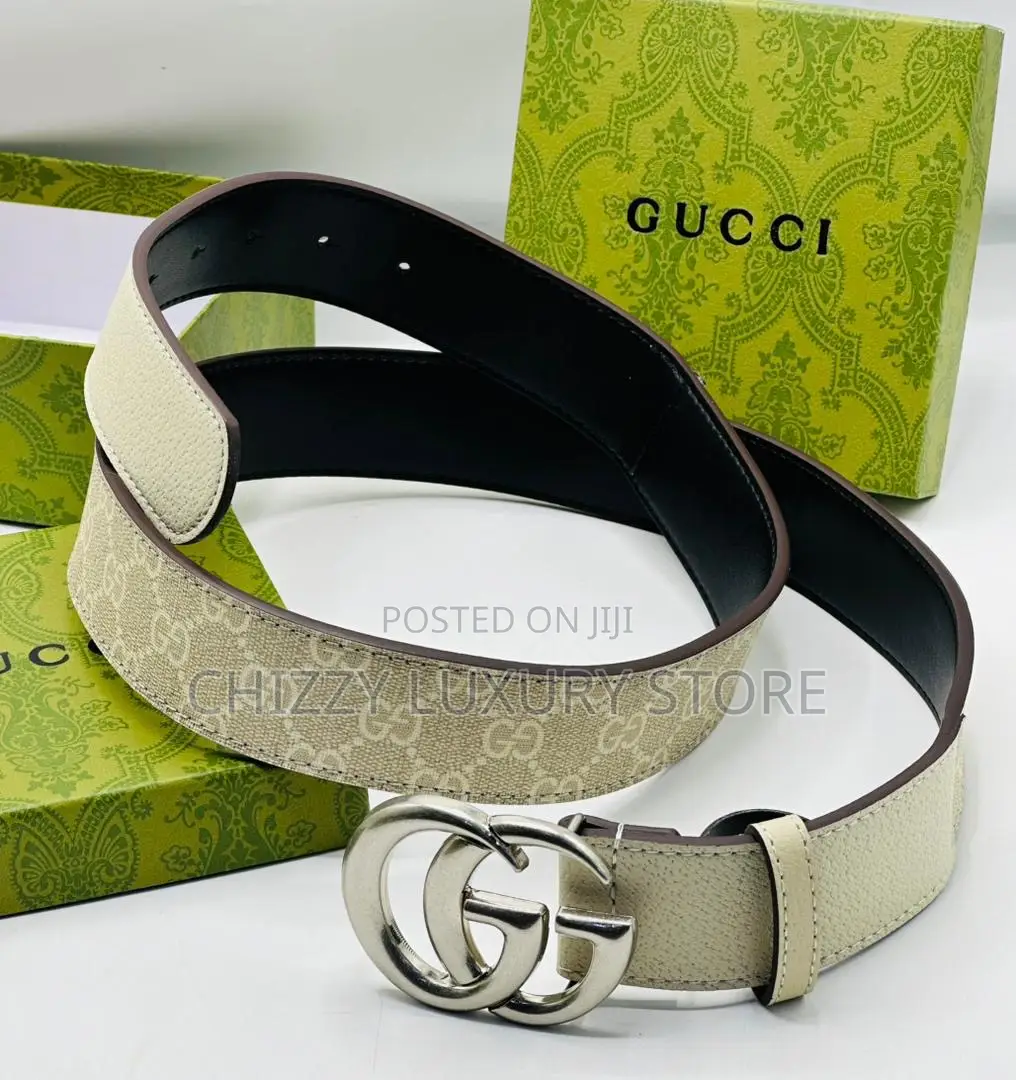 Gucci Quality Luxury Men Genuine Leather Belt