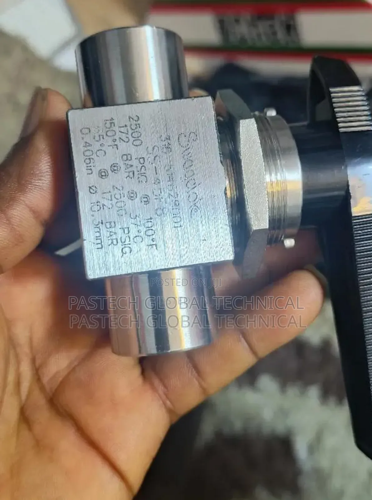 1/2" Ball Valve; (Swagelok) Straight Pattern on-Off Valve