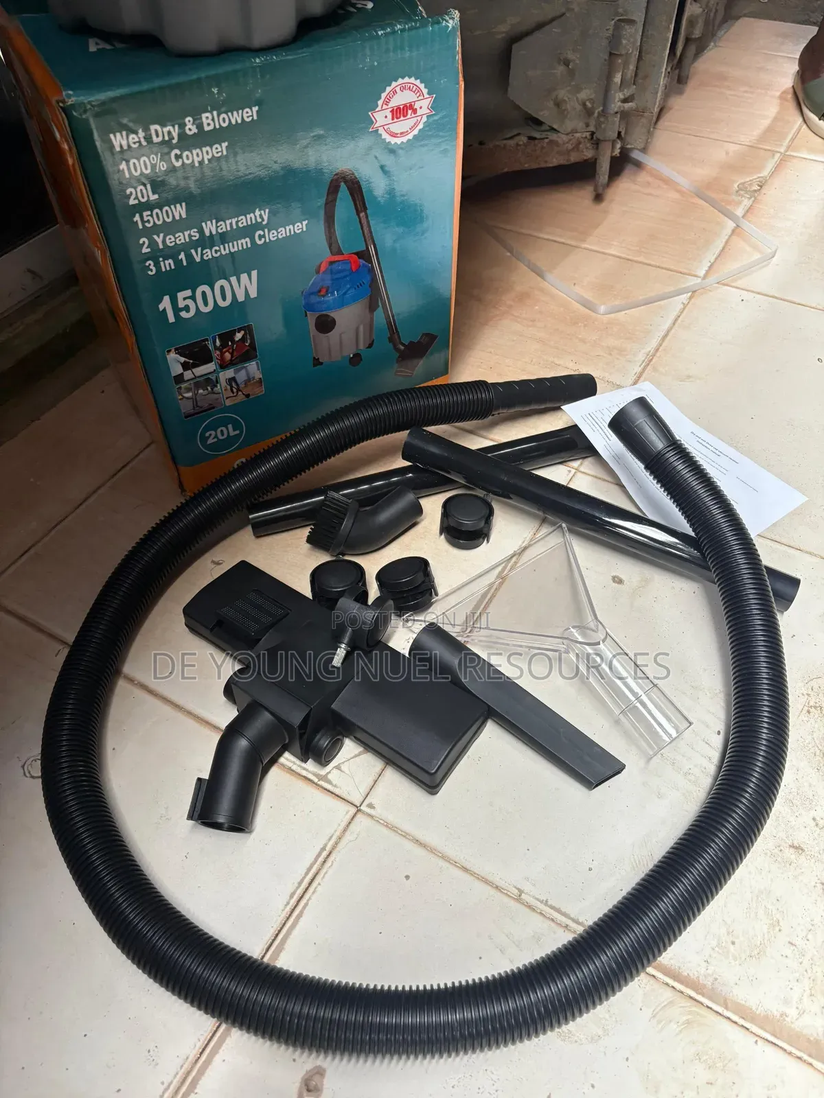 Active Wet and Dry Vacuum Cleaner