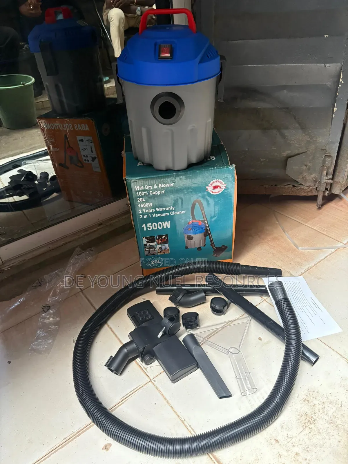 Active Wet and Dry Vacuum Cleaner