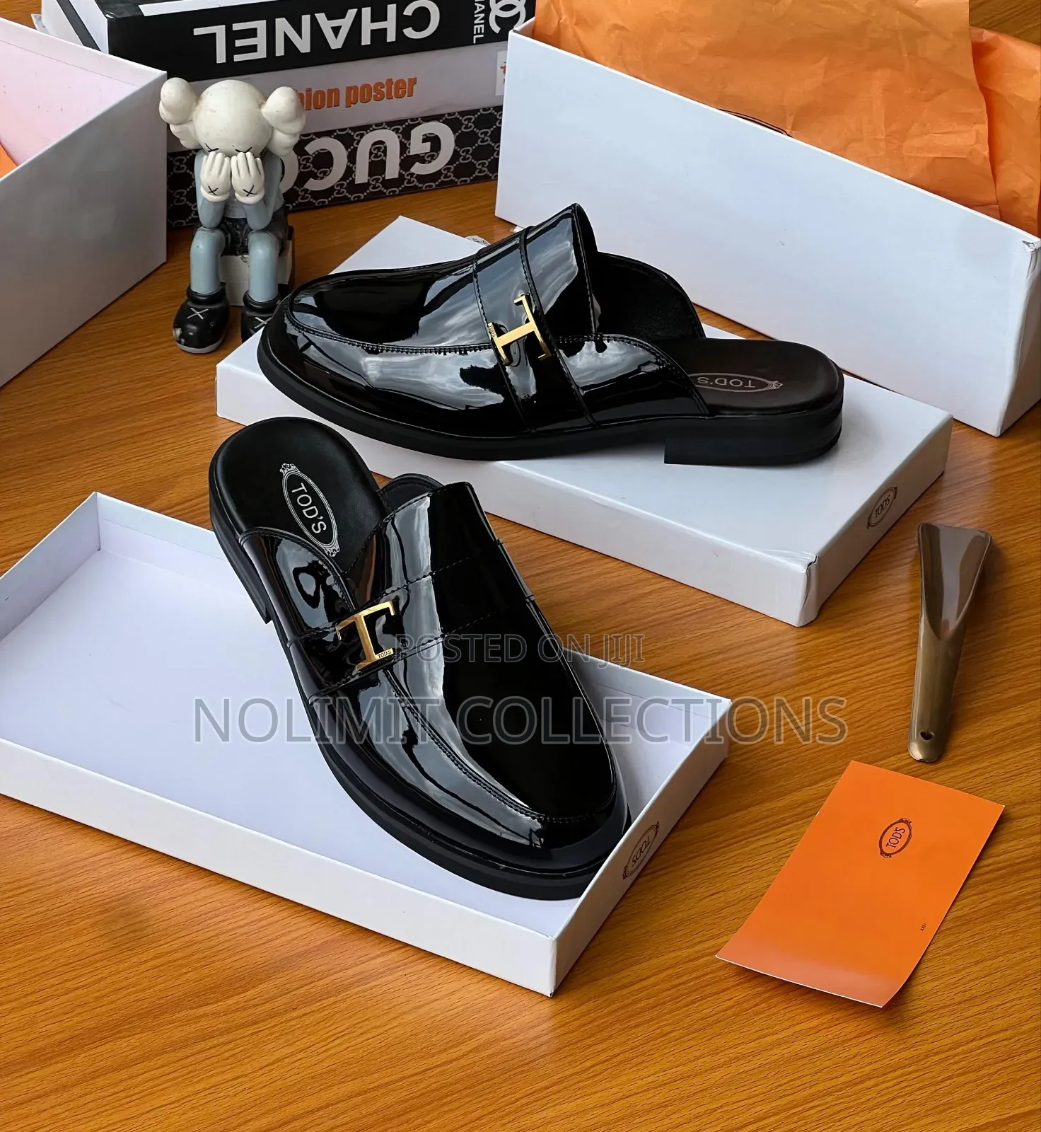 Tod's Patent Leather Mule