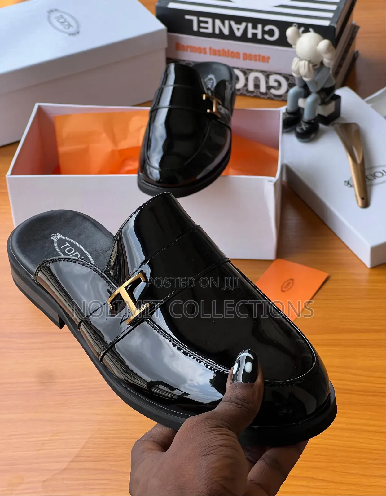 Tod's Patent Leather Mule