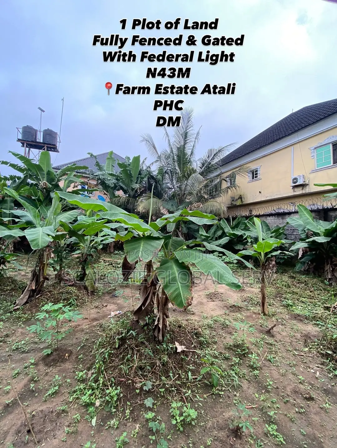 1 Plot of Land Fully Fenced Gated With Constant Electricity Secure