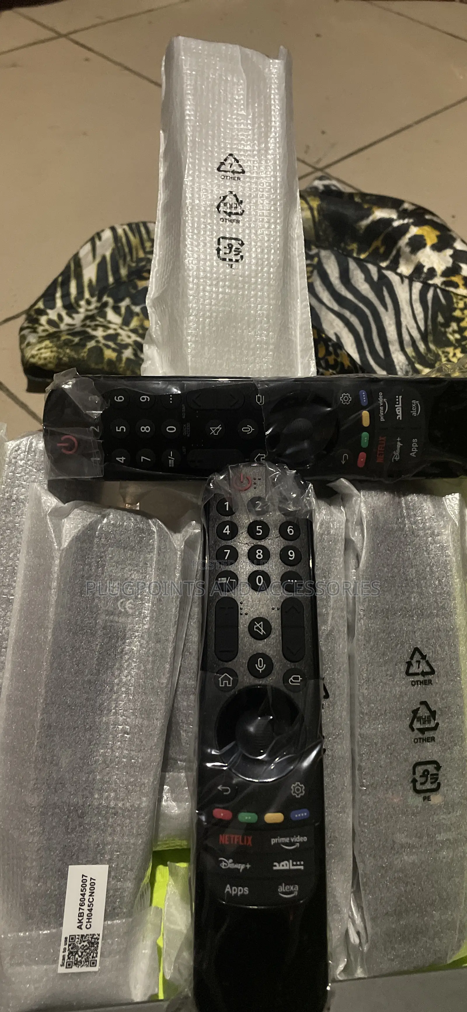 Lg Smart Magic Remote (Control Your Tv Like a Mouse) + Free Delivery