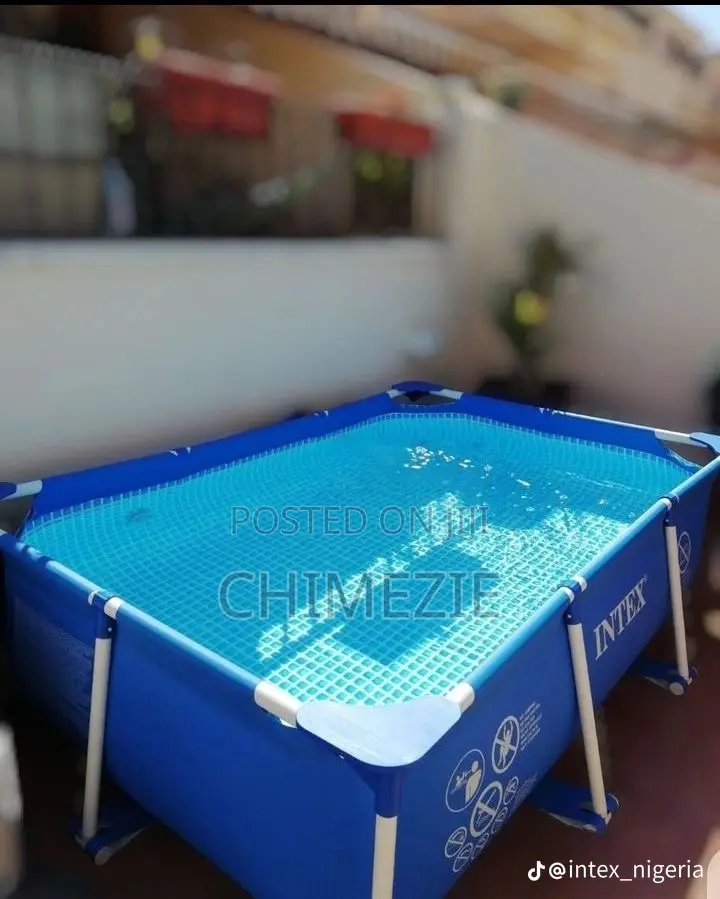 Intex Above Ground 9ft by 6ft Rectangular Frame Children Safety Pool