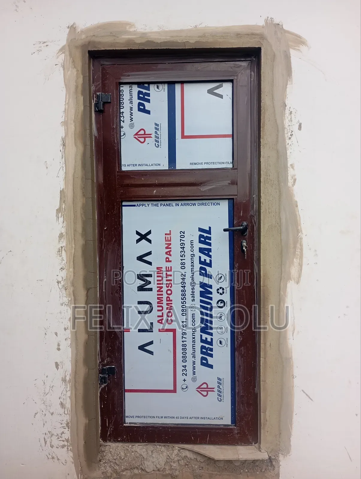 Aluminum Toilet Doors With Alucobond