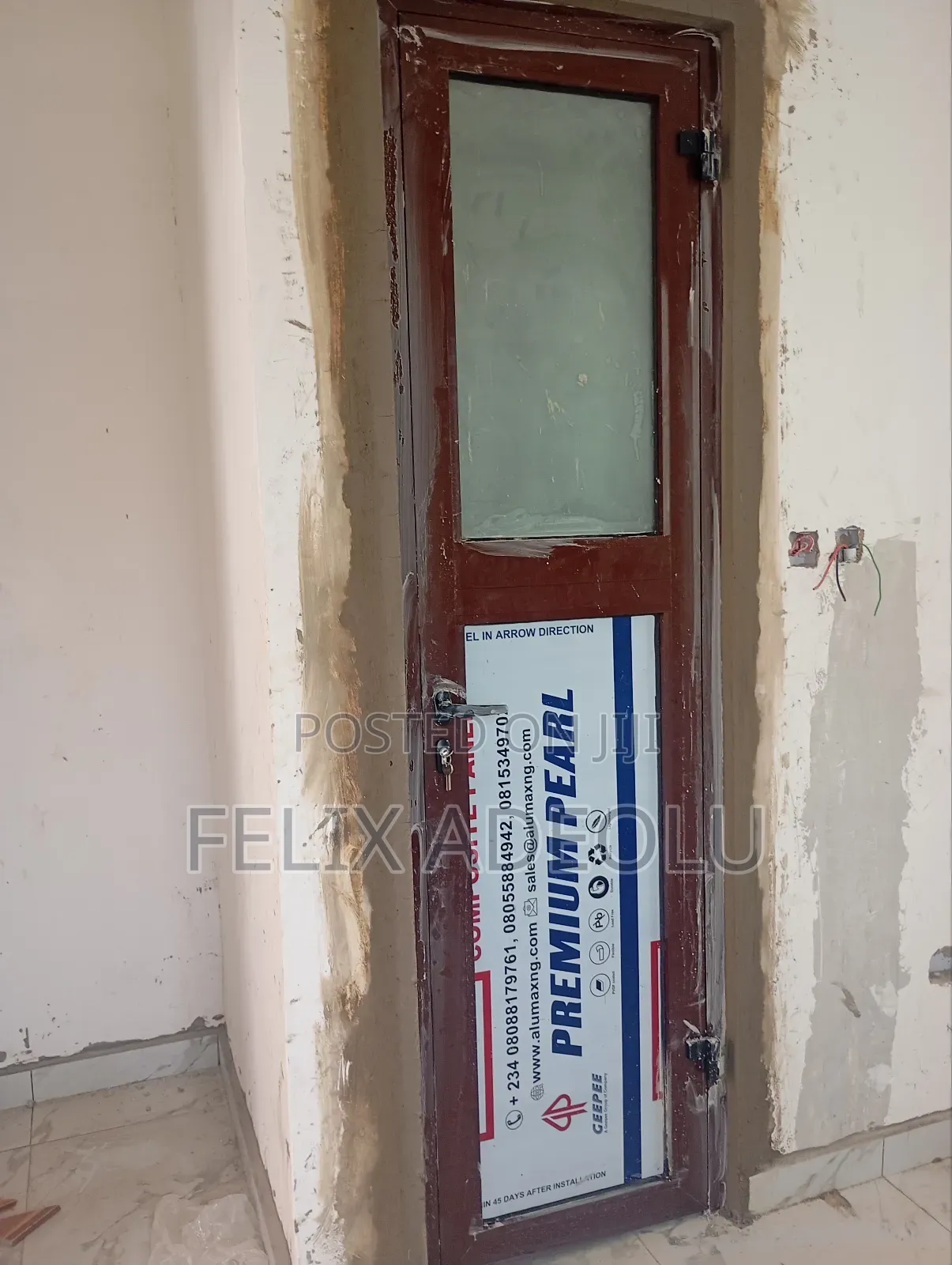 Aluminum Toilet Doors With Alucobond