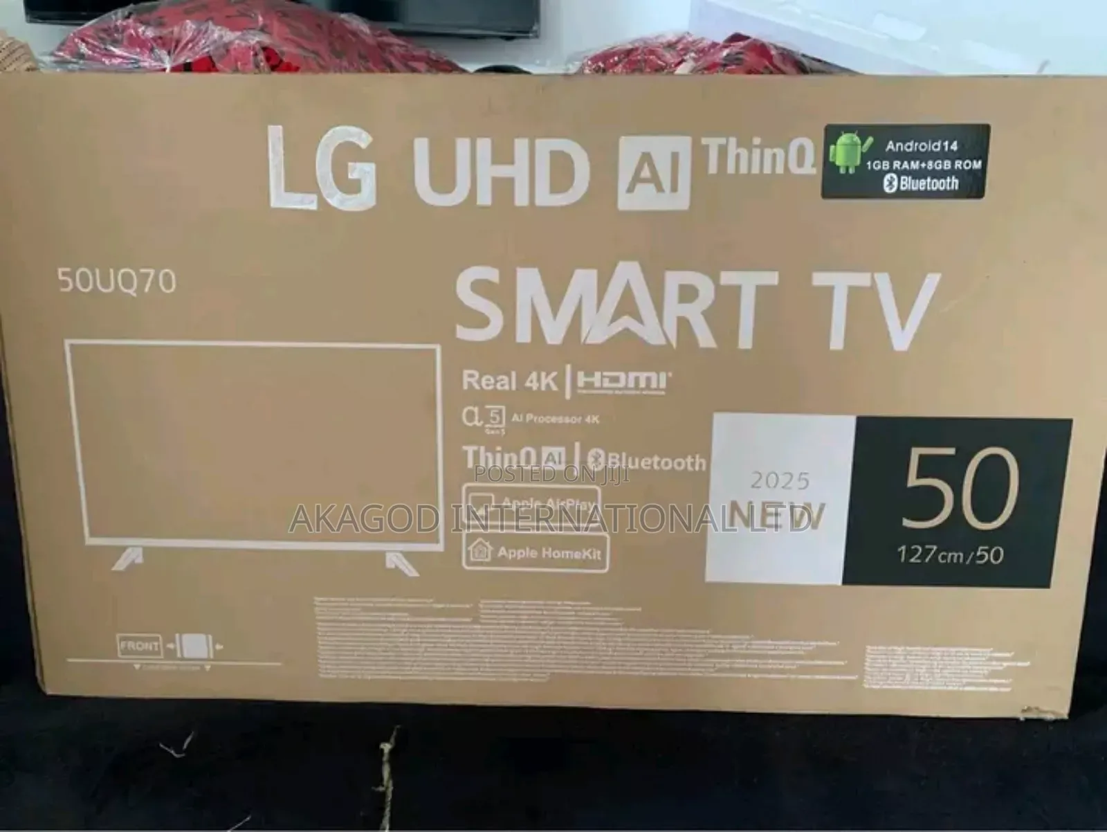 50inches Led Smart Lg Android Tv With Google Play Store