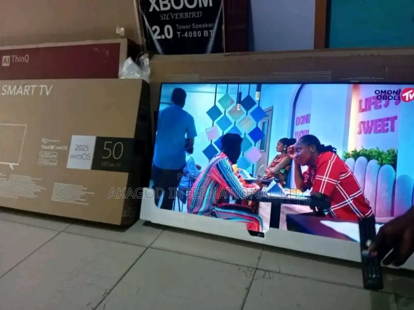 50inches Smart Lg Korea Tv With Internet Connection