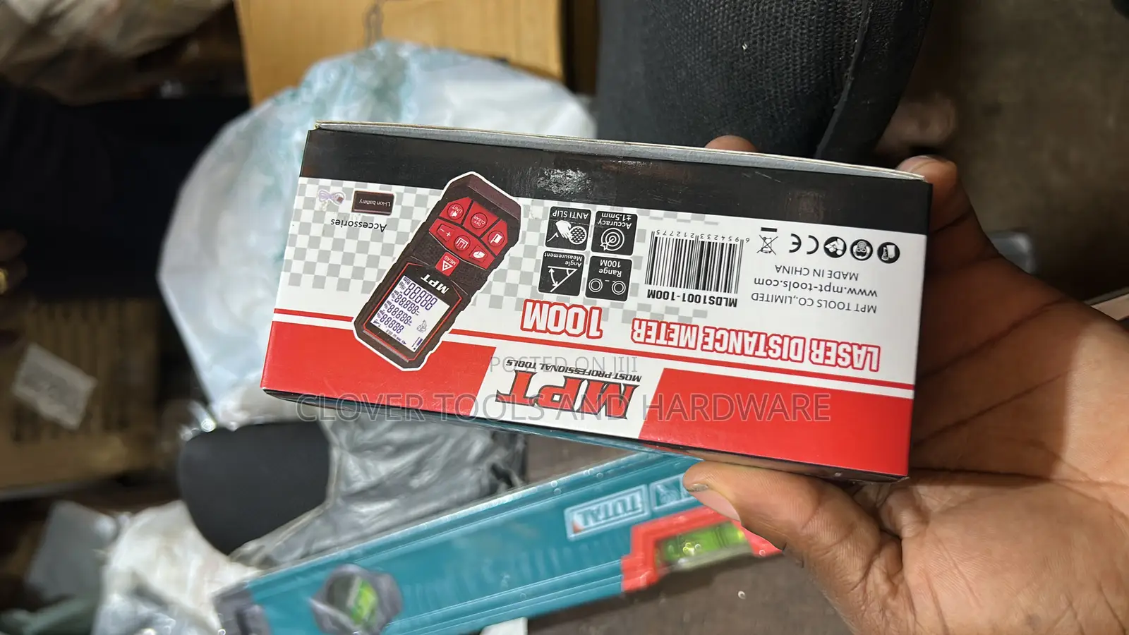 MPT-100m Laser Distance Meter Mlds1001