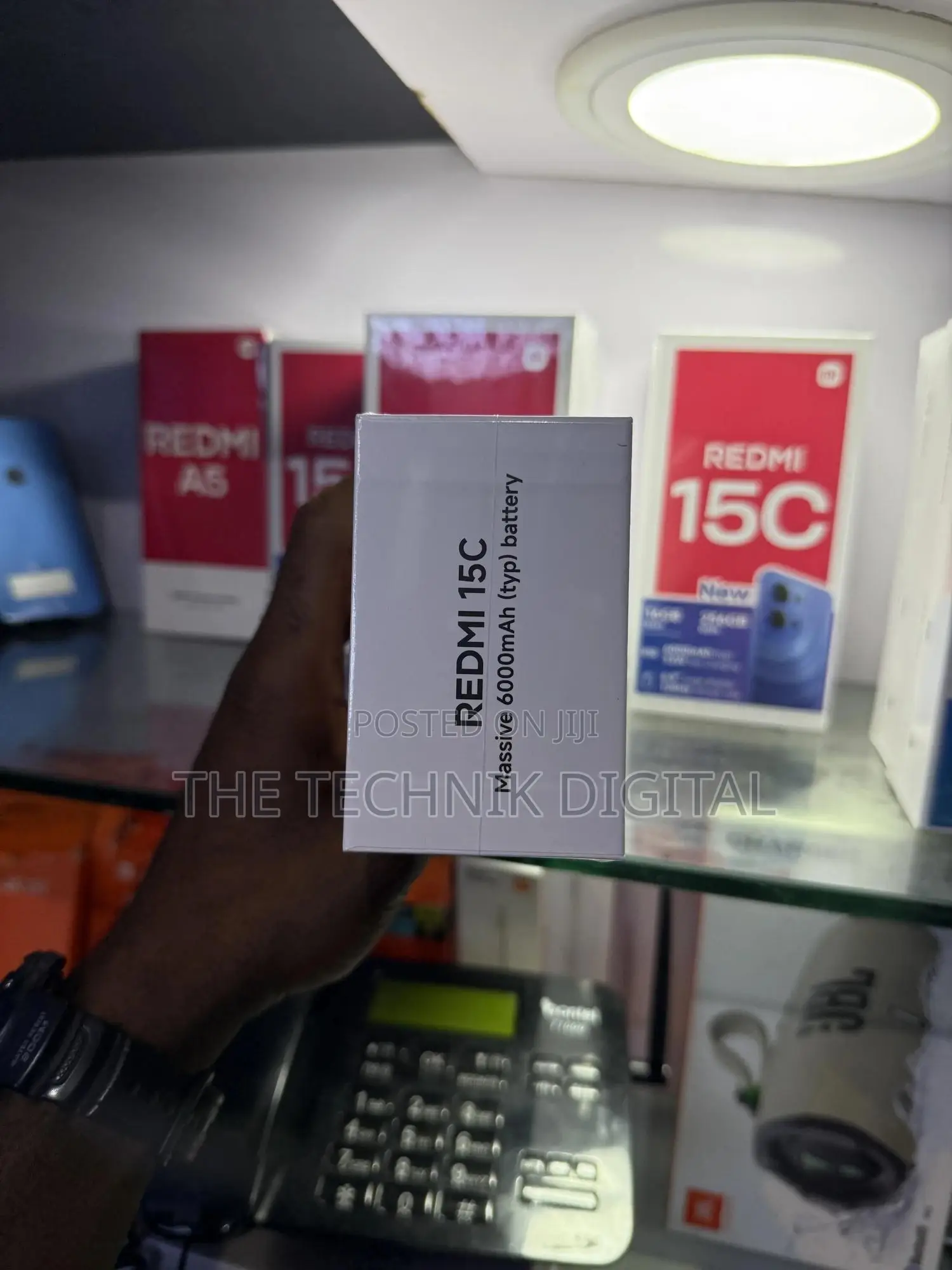 New Xiaomi Redmi 15C 4G 128 GB Black